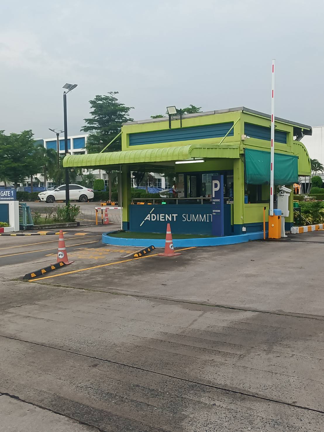 สีลายไม้  Adient summit เพชรบุรี