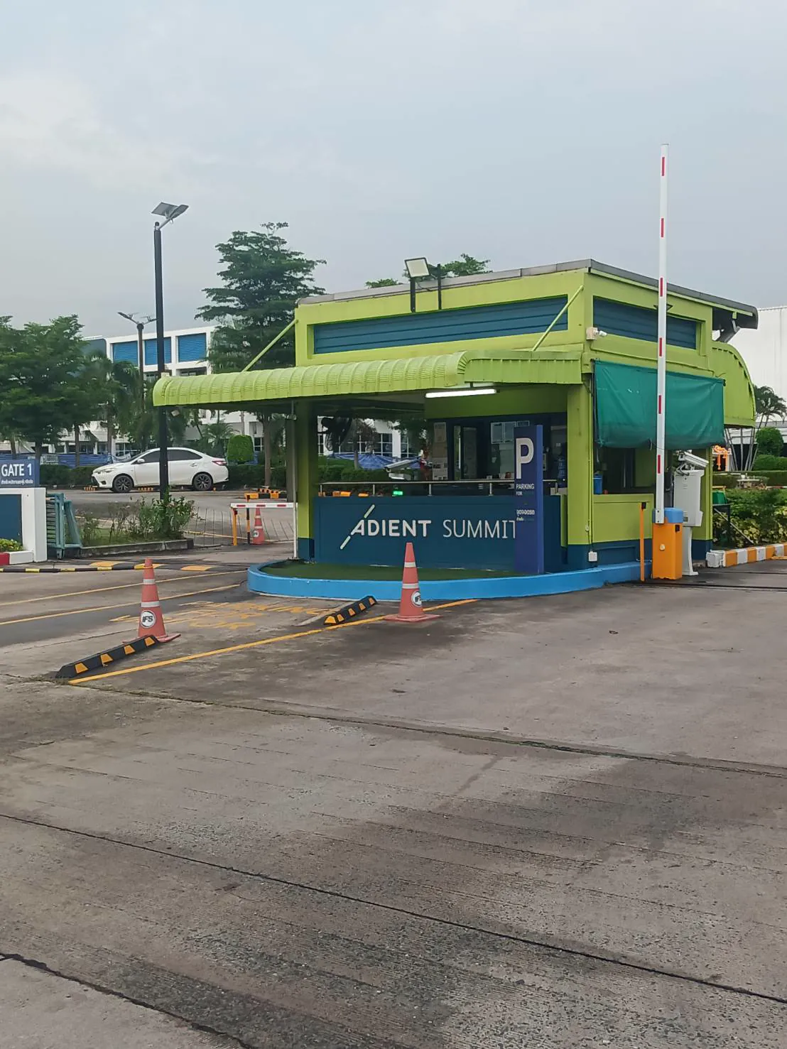 สีลายไม้  Adient summit เพชรบุรี